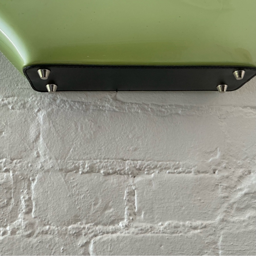 Beijo London Over The Moon Patent Green Shoulder Bag Y2K Vintage Holiday Party - Picture 4 of 14